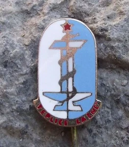 Antique Teplice Lazne Teplitz Spa Czech Natural Healing Waters Springs Pin Badge - Picture 1 of 4