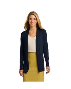 Port Authority Ladies Open Front Cardigan Sweater. LSW289 - Picture 1 of 4