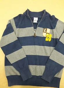 Mens Disneystore Crest Mickey Mouse Pullover Quarter Zip Sweater MEDIUM M - Picture 1 of 5