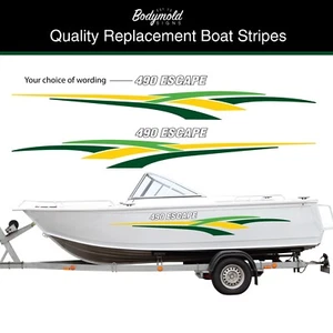 Quintrex Style 2000mm long Escape Boat Graphics/Stripes - Picture 1 of 26