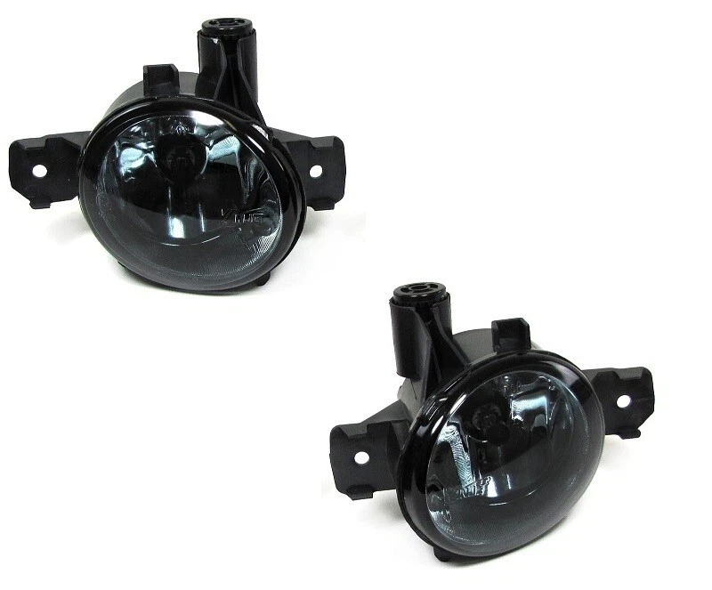 2 ANTIBROUILLARD NOIR TRANSLUCIDE BMW X1 E84 X3 E83 X5 E70 SERIE 1 E81 E82 E87 - Photo 1/3