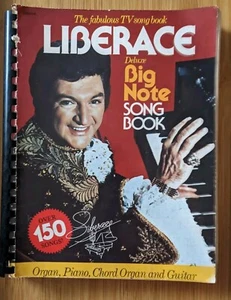 Liberace Deluxe Big Note Song Book Fabulous TV We 150 Songs Organ Piano Guitar - Picture 1 of 5