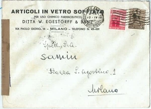 73827 - ITALIA RSI - Storia Postale - BUSTA CENSURATA 1945 - Picture 1 of 1