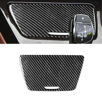 Carbon Fiber Center Console Ashtray Panel Cover For BMW 6 Series F12 F13 2011-18 — 第 1/4 张图片
