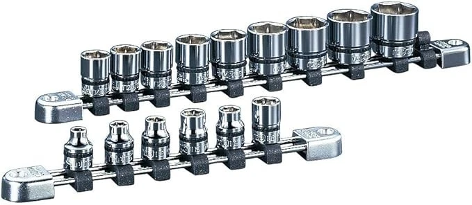 NTB315BA KTC 9.5sq Miller Nepros Inch Socket Set 15-piece set