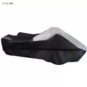 New Cover Waterproof Marine Grade 600D Heavy Duty Polyester Trailerable Jet Ski - Picture 1 of 12