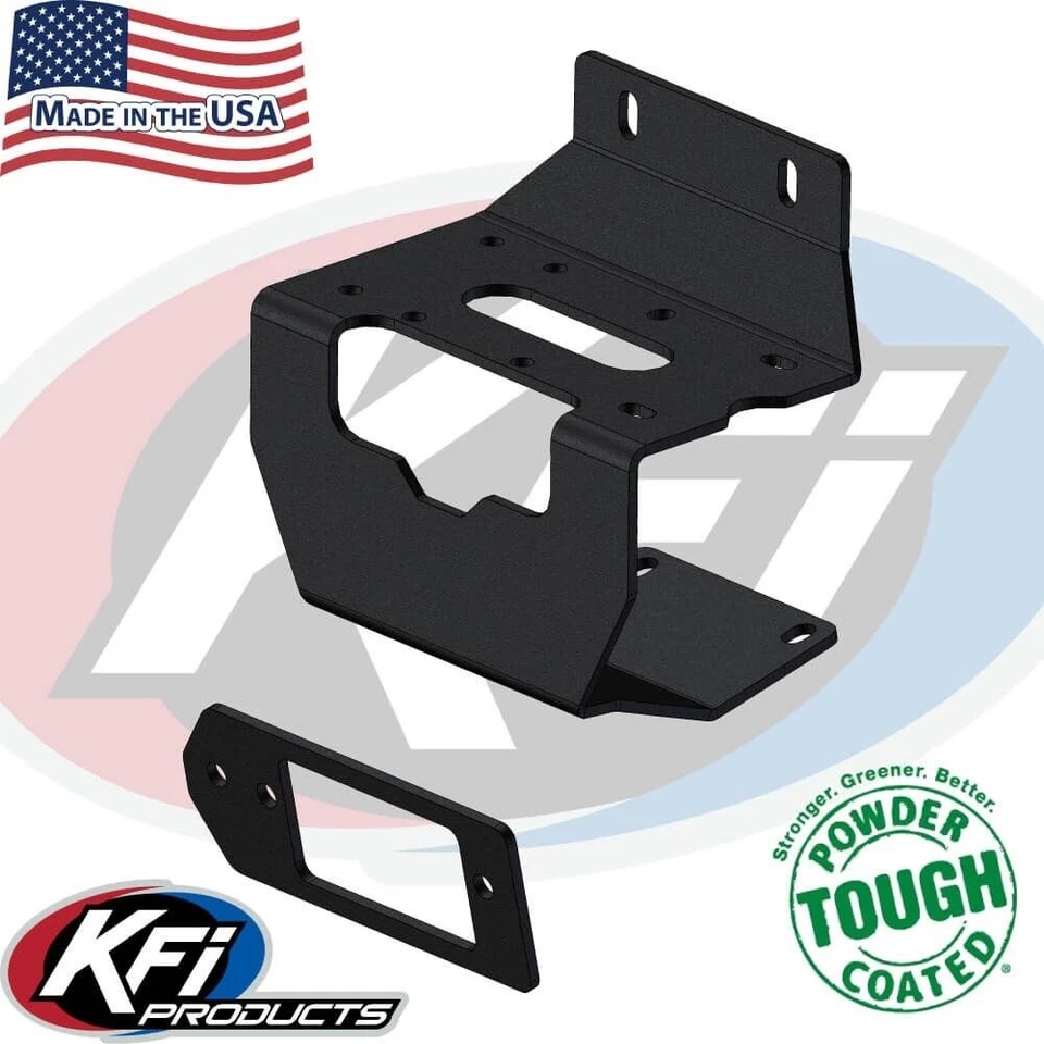 KFI Winch Mount Plate Honda Pioneer 1000 1000-5 1000-6 2016-2025 - Image 1 of 1