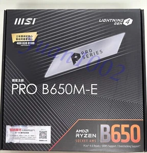 NEW MSI PRO B650M-E Motherboard Fast delivery - Picture 1 of 5