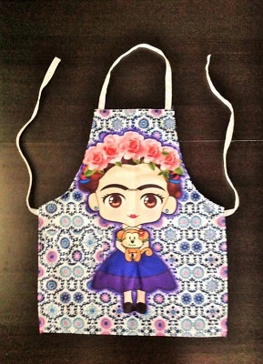 Frida Kahlo Apron Mexican Apron Cooking Apron with a Pocket Chef Apron Unisex - Image 1 of 3
