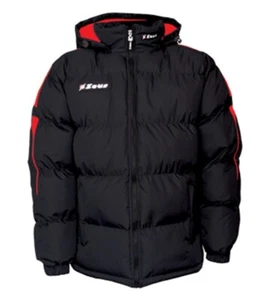 Marke ZEUS, sehr warme Winterjacke - schwarz/rot, Gr. XS - Bild 1 von 6