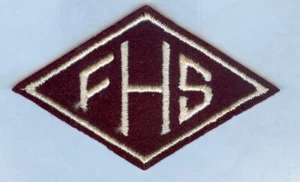 ARMY JROTC SHOULDER PATCH - FRANKLIN HIGH SCHOOL (LOS ANGELES, CA) .... MINT - Picture 1 of 1