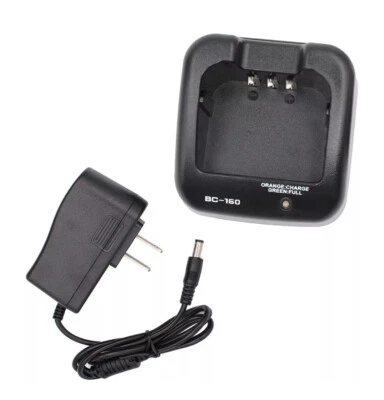 BC-160 Charger for ICOM BP-232 BP-232H BP-230 BP-231 IC-A14 IC-F15 IC-F4162 - Image 1 of 4