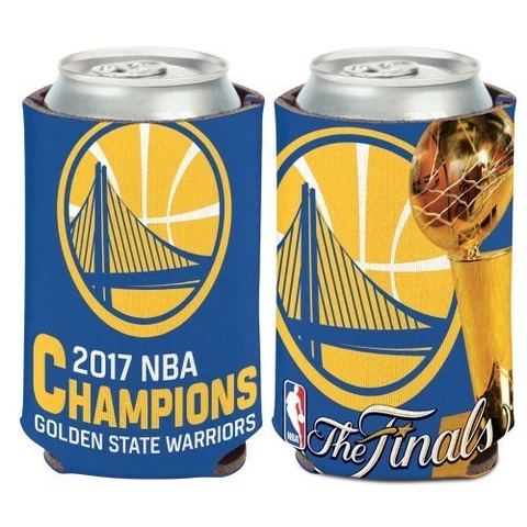 GOLDEN STATE WARRIORS 2017 NBA FINALS CHAMPIONS CAN COOZIE KOOZIE COOLER Cover