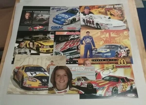 NASCAR HERO CARD LOT of 8-ERIN CROCKER-(signed)REGAN SMITH-MICHAEL WALTRIP-2006 - Picture 1 of 10
