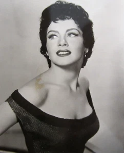 Hermosa foto de estuche de actriz de Hollywood Kathleen novia de Elvis Presley años 50 - Imagen 1 de 3