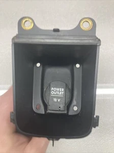 2019-2021 Porsche Macan Center Console Storage Bin Power Outlet 95B864132A - Picture 1 of 4