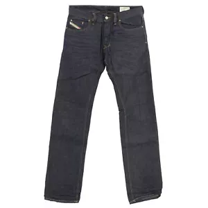 DIESEL Herren Jeans Hose LARKEE Straight Denim darkblue blau 26081 - Picture 1 of 2