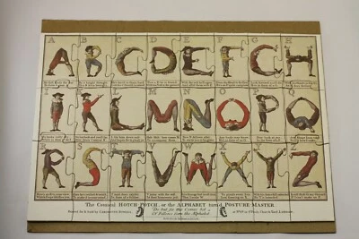 Replica of 1782 London Alphabet Puzzle The Comical Hotch-Potch, Williamsburg - Image 1 of 3