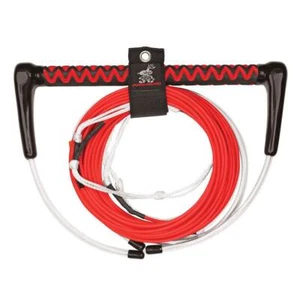 Airhead AHWR-8 Dyneema 70 Foot 4 Section Thermal Boat Wakeboard Tow Rope, Red - Picture 1 of 2
