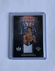 2022-23 Panini Court Kings Patch RC Rookie Expression Dyson Daniels #REM-DDP - Foto 1 di 2