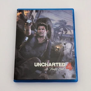 Very Good PlayStation 4 PS4 Game Uncharted 4 A Thief's End PAL AUS Cover Art - Picture 1 of 4