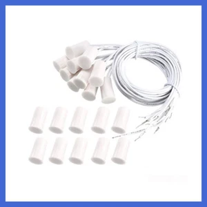 20Pcs NO White Recessed Magnetic Window Door Contacts Alarm SecurityReed Switch - Picture 1 of 12
