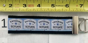 Scituate Massachusetts Keychain Stocking Stuffer Gift 4 Him Her Dad TK O'Malleys - Picture 1 of 1