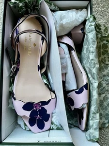 Sandalia Kate Spade Edie Correa Grand Flora Estampado Floral Nueva En Caja Talla 8 - Imagen 1 de 5