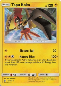 Pokemon - Tapu Koko #69/236 - SM - Unified Minds Holo - Bild 1 von 2