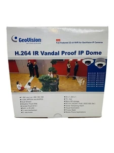 Geovision GV-VD220D 2 Megapixel 1080P HD IR Vandal Dome IP Camera - Picture 1 of 7