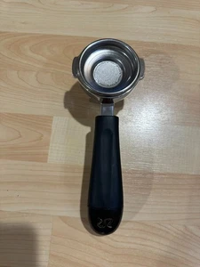 Rancilio 58mm Double Spout Portafilter Ergonomic Handle w/ Double Basket - Picture 1 of 4