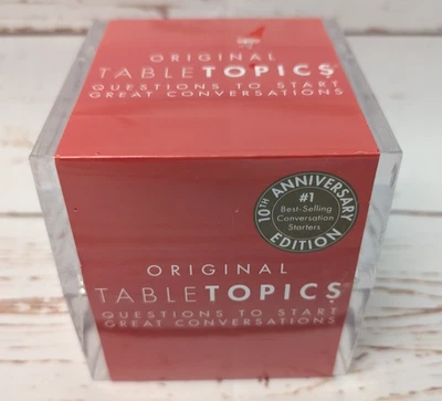 TableTopics Original  10th Edition Questions to Start Great Conversations NIS - Image 1 of 4