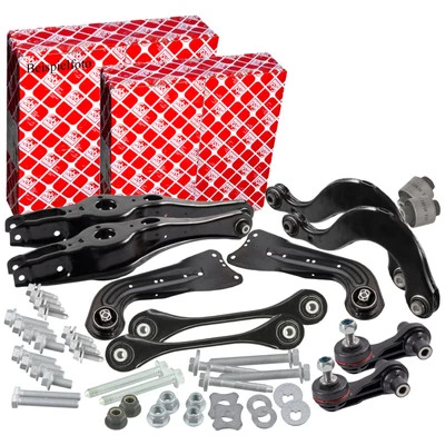 FEBI Querlenker Koppelstange Kagerung Rep-Satz Hinten für AUDI A3 LEON VW GOLF 7 - Bild 1 von 4