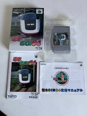N64 Densha De Go! 64 Boxed Nintendo 64 Simulation Game Japan - Image 1 of 4