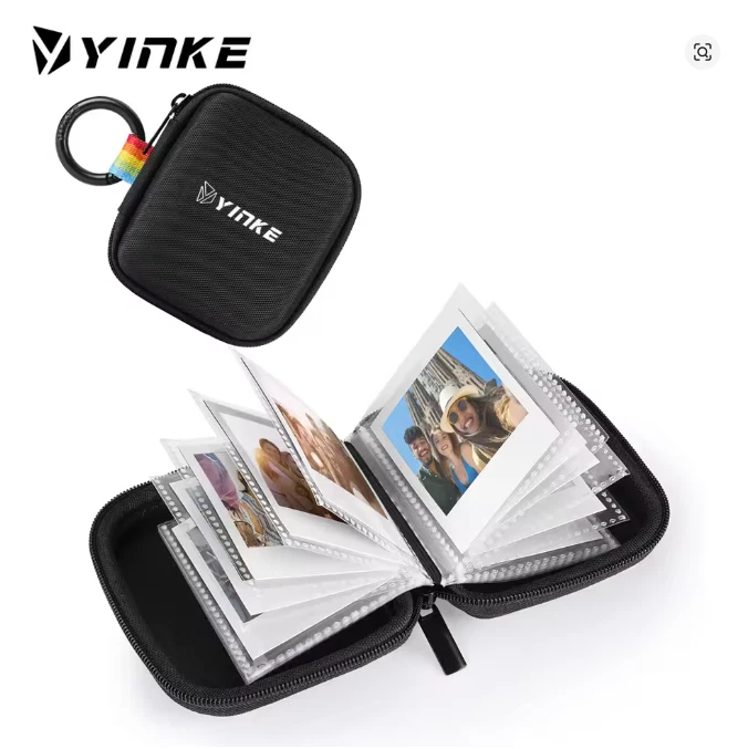 Álbum de fotos portátil de bolsillo YINKE para mini cámara Polaroid Go, tiene capacidad para 40 fotos Foto 1 de 4