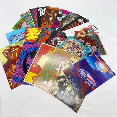 Rock N Roll Mixed Lot 4" x 6" Reproduction Concert Mini Cardstock Poster 24 - Image 1 of 4