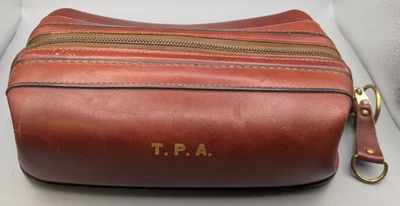 BOSCA Utili-kit Leather Bag Made in USA - Image 1 of 4