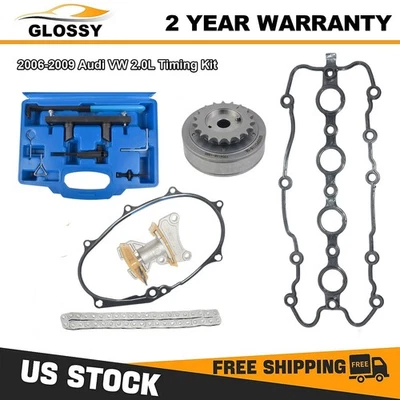 Kit de herramientas de cadena de distribución para Audi TT A3 A4 2005-2014 VW Jetta Passat 2.0 06D109229B Foto 1 de 4