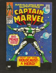 1968 CAPTAIN MARVEL #1 FUMETTO OTTIMO - Foto 1 di 2