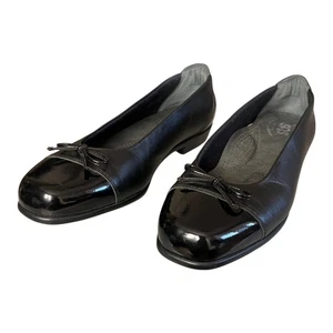 SAS Coco Slipper schwarz Halbschuhe Schleife NEU Größe 9 SCHMAL - Bild 1 von 12