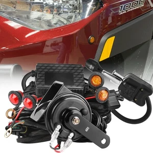 For 2016-2023 Can-Am Defender HD5 HD7 HD8 HD9 HD10 UTV Turn Signal Kit w/ Horn - Picture 1 of 18