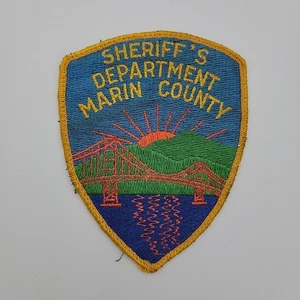 Marin County California Sheriff Patch gebraucht  - Bild 1 von 4