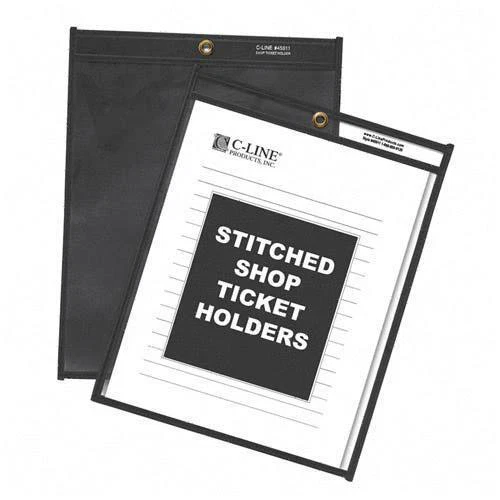 Cline Products Cli-45912 C-line Stitched Shop Ticket Holders With