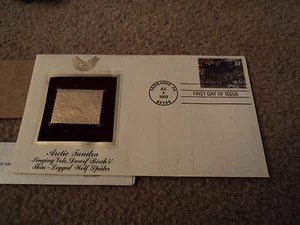 ARCTIC TUNDRA FIRST DAY OF ISSUE 37 CENT STAMP 2003 - Picture 1 of 5