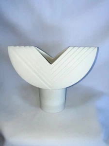 Rosenthal Studio Linie Ambrogio Pozzi White Bisque Matte Totem Vase 7.5" EUC - Picture 1 of 6