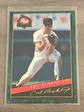 Cal Ripken Jr 1994 POST Collector's Series Promo Card. Baltimore Orioles