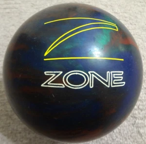 BOLA DE BOLICHE BRUNSWICK TZONE 10 lb 4,9 OZ ROJO AZUL AQUA VERDE AZULADO MÁRMOL REMOLINO SUE - Imagen 1 de 8