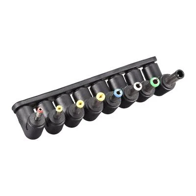 UXCELL DC Power Adapter Kit 8pcs 5.5 x 2.1mm Convertidor de ángulo recto Conjunto de conectores de barril