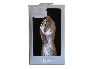 Christmas Angel Ornament St Nicholas Square Love Baby Nativity Jesus Mary Joseph - Picture 1 of 11