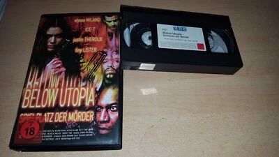 Below Utopia - Spielplatz der Mörder - Alyssa Milano - VMP uncut - ab 18 - VHS - Bild 1 von 2